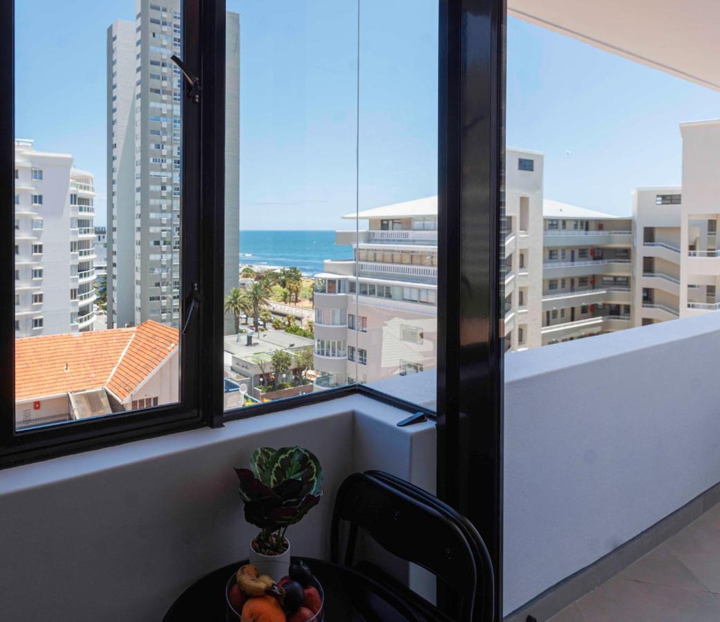 Flamingo Sea Point Sea View Luxury Best Position 1 Bedroom Apartment Queen Size Bed & Inverter For Tv Kapské Město Exteriér fotografie